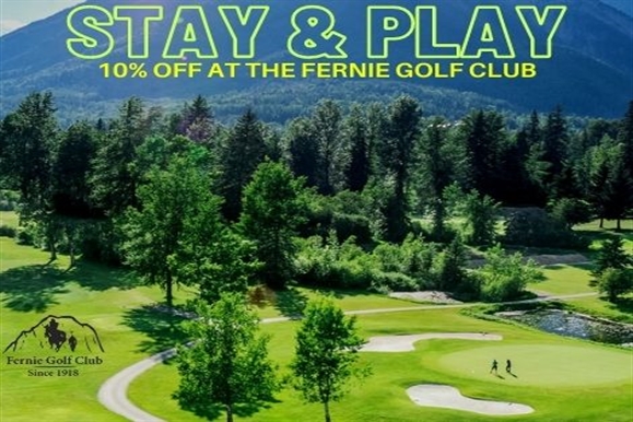 Stay & Play at the Fernie Golf Club 